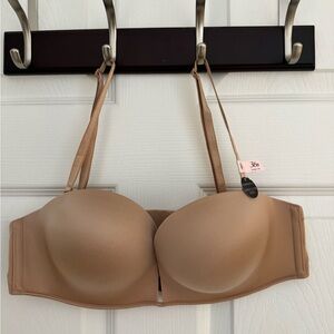 Victoria's Secret Nude Strapless Bra